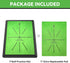 Golf Hitting Mat | Training Mat for Swing Path Feedback, Extra Replaceable Practice Mat 16"x12"