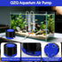 3W/5W 80 (3W) QZQ Aquarium Air Pump, Quiet Fish Tank Air Pump with Dual Outlets, Powerful Adjustable Oxygen Pump