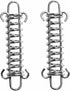 2Pcs Dog Leash Shock Absorbing Buffer Tension Spring Training, Heavy Duty Stainless Steel 304 (L)