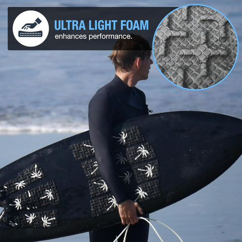 Ho Stevie! Surfboard Front Traction Pad - Go Wax-Free, Soft Traction with Strong Adhesive