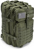 QT&QY 45L Military Tactical Backpack for Men, MOLLE 3 Day Assault Pack, Ideal for Camping, Hiking, Trekking