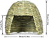 Generic Eco Straw Hut Pet Grass Bed, Guinea Pig House | Organic Nesting Habitat, Warm Resting Shelter for Small Animal