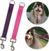 Traffic Dog Leash, Pet Dog Training Leash with Grab Handle and Training Tab (Rosered & Purple)