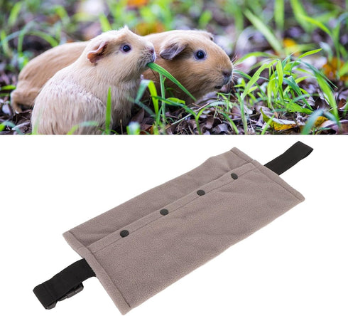 Lizard Sling Carrier, Spacious Opening Reptile Sling Carrier for Camping (Grey)
