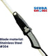 Scuba Choice Diving Low Volume Blunt Tip BCD Knife, Compact Safety Knife, Blue, 2-3/4" Stainless Steel Blade