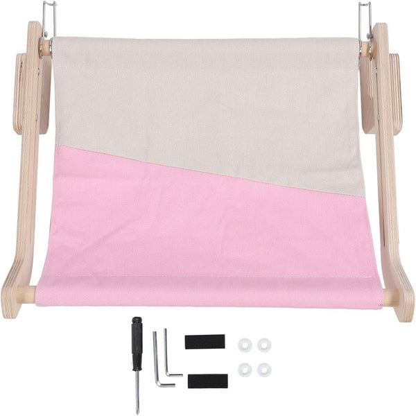 Yscryptoline Cat Sill Window Perch, Wooden Wall Mount Cat Hammock with Sturdy Frame,