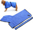 Zoeyilan Dog Bathrobe Towel, Pet Dog Hooded Bathrobe Bath Towel Coat, Dog Drying Coat, Wearable Soft Bath Robes