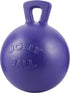 Jolly Pets Tug-n-Toss Heavy Duty Dog Toy Ball with Handle, 4 Inches/Petite, Purple (404 PR)
