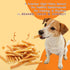 1.32lb 35-Count 4.5-Inch Jungle Calling Rawhide Free Dog Treats, Chicken Wrapped Cod Sticks for Dogs, Easily Digestible