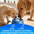 Generic Slow Feeder Dog Bowls for Liquid Treat,Dog Licking Bowl with Rolling Balls,Calming Lick Bowl, Dog Lick Ball Bow