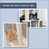 TRIXIE Replacement Sisal Post for Scratching Posts, Cat Trees and Towers, 3.5 in x 11.8 in (9 x 30 cm)
