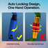 FVW Auto Locking Rock Climbing Carabiner Clips - Professional 25KN Heavy Duty Caribeaners for Rappelling and Gym