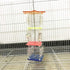 Bird Foraging Toys, Creative Parrot Feeder Box, Hanging Treat Foraging Toy for Parakeets, Cockatiel, Conure, Macaw
