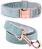 ARING PET Dog Collar and Leash, Velvet Dog Collar and Leash Set, Adjustable Collars for Dogs