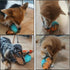 Squeaky Latex Dog Toys, Cute Dinosaur Egg Chew Toys for Training and Fetch, 5.5inch for Small Medium Large Dogs