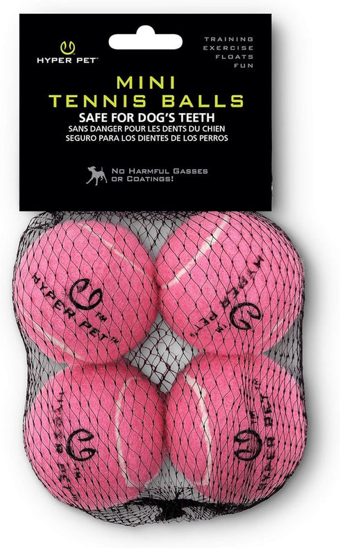 Hyper Pet MINI Tennis Balls for Dogs (Safe Dog Ball Tennis Balls