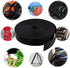 JIAKAI 1.5 Inch Wide 10 Yards Heavy Duty Nylon Webbing Strap, Polypropylene Straps for Bags, Hammocks, Outdoor