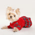Dog Dresses for Small Dogs - Holiday Sweater Outfit for Teacup Chihuahua, XXS, Red