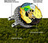 Wolph This is FINE Golf Ball Marker - Magnetic Hat Clip, Funny Golf Gifts and Accessories for Men Women