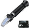 Professional Salinity Refractometer, Salt Tester for Saltwater Pools and Aquariums, Dual Scale with ATC Function