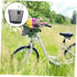 Toddmomy Electric Mountain Bike Metal Container, Scooter for Kids E Bike Accessories, Front Basket for Riding