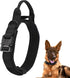 Military Dog Tactical Collar with Control Handle and Heavy Metal Buckle for Medium Large Dogs, Black M