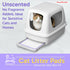 Pack 50 PetsWorld Universal Fit Cat Pad Refills for Litter Box, Unscented, Odor Control