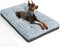 POCBLUE Deluxe Washable XL Dog Bed, Dog Crate Mat 42 inch, Comfy Fluffy Kennel Pad, Anti-Slip for Dogs Up to 90 lbs,