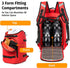 Hamish Ski Boot Bag - 50L Waterproof Backpack for Ski Boots, Snowboard, Helmet, Goggles & Accessories