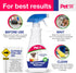 32 Oz. Dog Pee and Poop Remover fl All-in-One Pet Stain and Odor Remover with Plant-Derived Ingredients Stain and Odor
