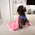 MACEVIA Fluffy Fleece Dog Blankets, Warm Soft Fuzzy Blankets for Small, Medium, Large Dogs (24x29 Inch, Pink)