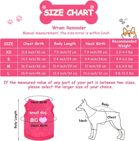 6 Pieces Dog Shirt Puppy Sweatshirt Pet Sleeveless Vest Girl Dog Clothes Doggy Female Apparel for Small to Medium Dogs Puppy Cat (Cute Patterns, S Size)