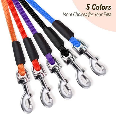 lynxking Long Check Cord Dog Leash, Heavy Duty Training Tracking Line for Small Medium Large Dogs, 10ft 15ft 30ft 50ft