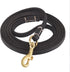 Genuine Leather Leash for Small to Medium Dogs, 4FT / 5FT / 6FT, Black/Brown