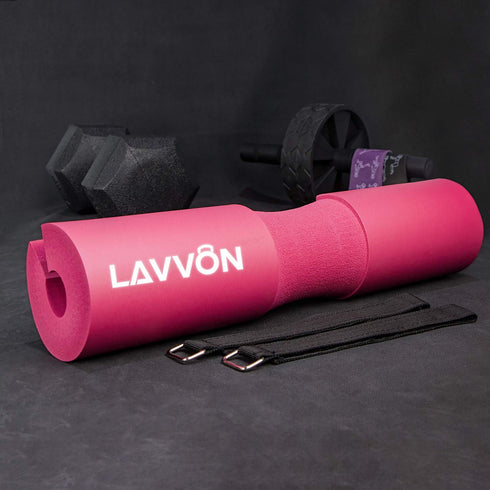 Squat Pad - Foam Barbell Pad for Squats, Lunges & Bar Padding for Hip Thrusts, Standard Weight Bar Pad