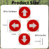 Trail Markers Pack of 30, Bright Reflective Trail Marker Aluminum Signs Mark Your Trees for Hiking, Camping, Hunting