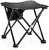 2 Pack 13 Inch Cididu Camping Stool, Compact Camping Chair Portable, Lightweight Folding Stool Seat with Side Pocket