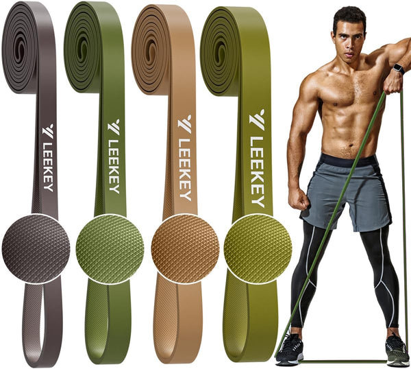 LEEKEY Resistance Bands, Exercise Pull Up Assist Bands Set for Men and Women, Fitness Training, Home Workouts