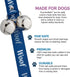 Handcrafted Dog Doorbell for Potty Training, Easy & Quick, Doggie-Safe USA-Made Dog Door Bell