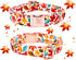 Elegant Little Tail Fall Dog Collar, Adjustable Soft Bow Tie Collar for Male or Female Small Dogs