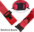 Tactical Dog Collar, Adjustable Military Nylon Dog Collar with Heavy Duty Metal Buckle for Training (Red, S)