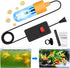 Aquarium Clean Light, 3W Mini Submersible Light with Timer, Waterproof Clean Lamp for Pond and Swimming Pool