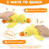 2026 9.8"x8.6"(S) Calming Duck Toy for Dogs, New Interactive Crinkle Toy with Quack Sound for Dogs Teeth, Soft Stuffed