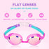 Keary Kids Swim Goggles for Toddler Youth (3-12), Anti-Fog Waterproof Clear Vision
