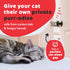 Steel Cat Door Strap and Latch - Sturdy Door Holder for Keeping Dogs and Kids Out, Silver Color