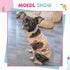 Small Dog Shirt, Cute Puppy Cat T-Shirt, Soft Cotton Sleeveless Tee for Small Dogs Cats, Summer Doggy Vest (Coffee