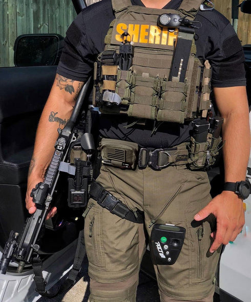 PETAC GEAR Tactical Molle Admin Pouch, Small Organizer Pocket for Tactical Vest, EDC Gun Belt, Molle Platform