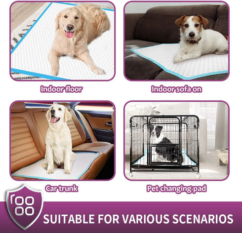 IMMCUTE 30" 36", 30 Dog Pee Pads Extra Large, x Ct, Jumbo-Size Pee Pads for Dogs, Thicken Puppy Pads XL Pet Training