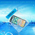 HEETA 5-Pack Clear Waterproof Dry Bag, Water Tight Cases for Camera Mobile Phone Maps, Kayaking Document Holder