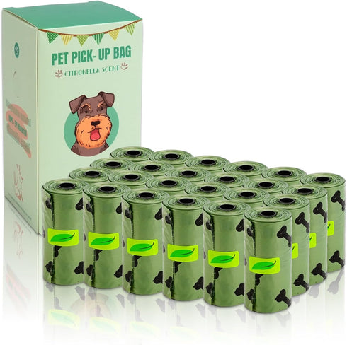 Zoyiancy 360 Count Dog Poop Bags Rolls, Leak Proof Waste Bags and